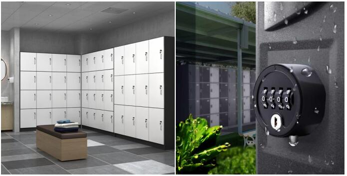 Password cam lock can be used somewhere you don't know